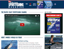 Tablet Screenshot of pcsportfishing.com